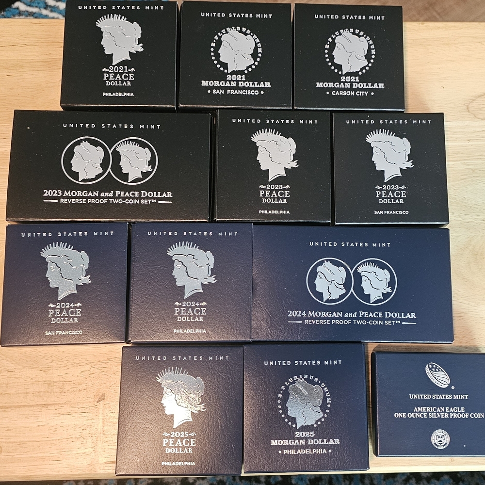 United States Mint BOX ONLY Collection